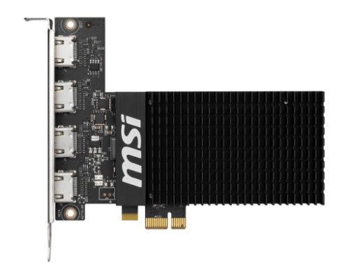 MSI GT 710 2GD3H 4HDMI graphics card NVIDIA GeForce GT 710 2 GB GDDR3