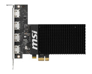MSI GT 710 2GD3H 4HDMI graphics card NVIDIA GeForce GT 710 2 GB GDDR3