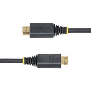 StarTech.com 50cm (1.6ft) High Speed HDMI Cable with Gripping Connectors, 4K 60Hz/1440p 144Hz, HDR10/HDCP 2.2/ARC, 18Gbps, UHD HDMI Cord for TV/Monitor/Display, TPE Jacket