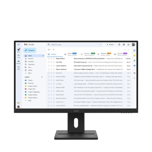 Lenovo ThinkVision E27-40 computer monitor 68.6 cm (27") 1920 x 1080 pixels Full HD LCD Black