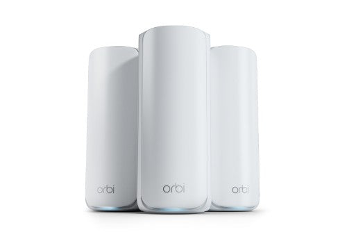NETGEAR RBE773-100APS mesh wi-fi system Tri-band (2.4 GHz / 5 GHz / 6 GHz) Wi-Fi 7 (802.11be) White 7 Internal