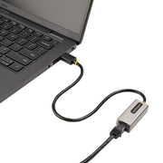 StarTech.com USB 3.0 to Gigabit Ethernet Network Adapter, 10/100/1000 Mbps, USB to RJ45, USB 3.0 to LAN Adapter, USB 3.0 Ethernet Adapter (GbE), 11in Attached Cable, Driverless Install