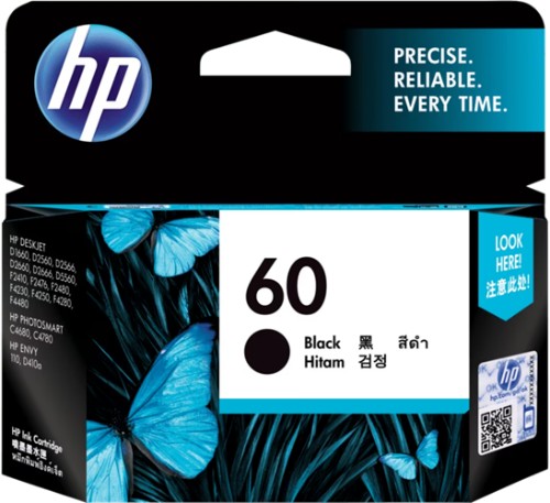 HP CC640WA NO 60 INK CARTRIDGE BLACK
