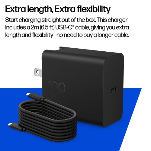 HP 100W GaN Wall Charger