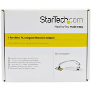 StarTech.com Mini PCI Express Gigabit Ethernet Network Adapter NIC Card - TAA