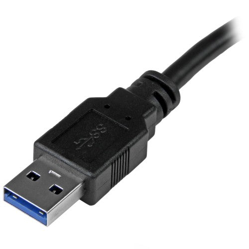 StarTech.com SATA to USB Cable, USB 10Gbps to 2.5in SATA I II III Hard Drive Adapter, External Converter for SSD or HDD Data Transfer