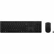 Lenovo 4X31R64316 keyboard Mouse included Office RF Wireless + Bluetooth QWERTY US English Grey