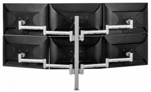 Atdec AWMS-6-13717-H-S monitor mount / stand 61 cm (24") Silver