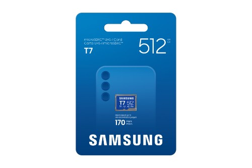 Samsung T7 microSD card