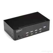 StarTech.com 4 Port HDMI KVM Switch - 4K 30Hz - Dual Display - TAA