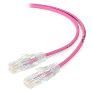 ALOGIC 1m Pink Series Alpha Ultra Slim Cat6 Network Cable, UTP, 28AWG