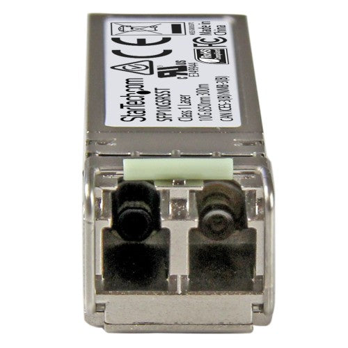 StarTech.com Cisco SFP-10G-SR-S Compatible SFP+ Module - 10GBASE-SR - 10GbE Multimode Fiber MMF Optic Transceiver - 10GE Gigabit Ethernet SFP+ - LC 300m - 850nm - DDM Cisco Firepower, ASR9000, C9300