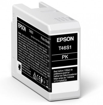 Epson Singlepack Photo Black T46S1 UltraChrome Pro 10 ink 25ml