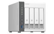 QNAP TS-433 NAS Tower ARM Cortex-A55 4 GB 16 TB HDD QNAP Turbo System White