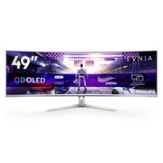 Philips Evnia 8000 49M2C8900/75 computer monitor 124.2 cm (48.9") 5120 x 1440 pixels Dual QHD QD-OLED White
