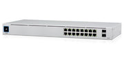 Ubiquiti UniFi 16-Port PoE Managed L2/L3 Gigabit Ethernet (10/100/1000) Power over Ethernet (PoE) 1U Silver