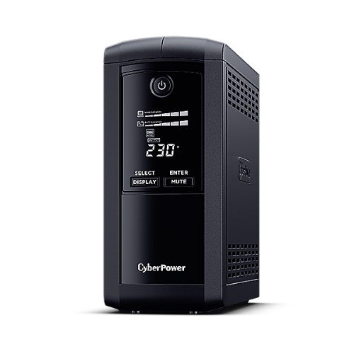 CyberPower VP700ELCD uninterruptible power supply (UPS) Line-Interactive 0.7 kVA 390 W 4 AC outlet(s)