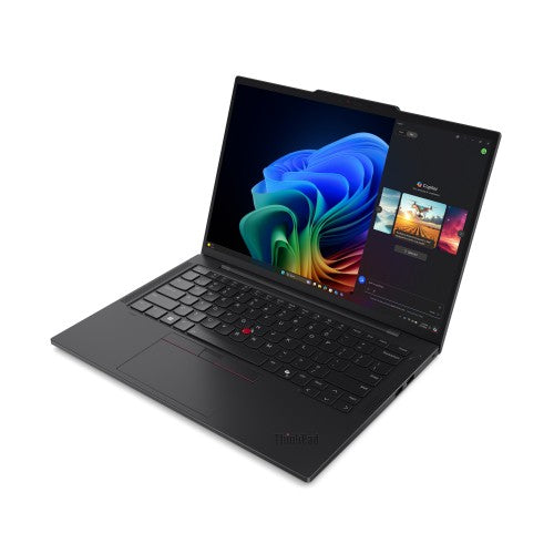Lenovo ThinkPad T14s Gen 6 (Intel) Copilot+ PC Intel Core Ultra 7 268V Laptop 35.6 cm (14") Touchscreen WUXGA 32 GB LPDDR5x-SDRAM 512 GB SSD Wi-Fi 7 (802.11be) Windows 11 Pro English Black