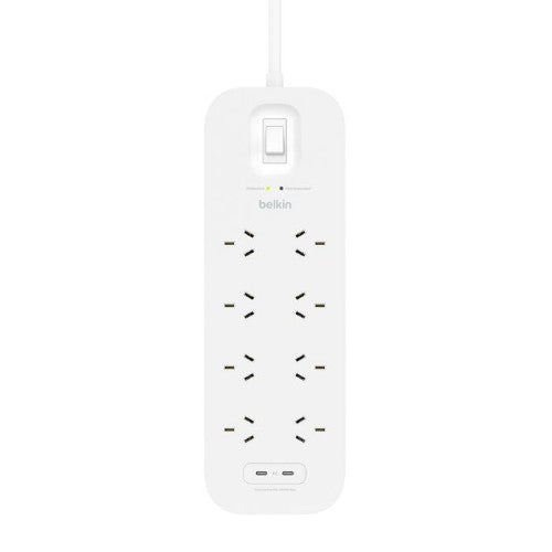 Belkin Connect White 8 AC outlet(s) 2 m