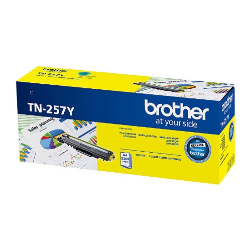 Brother TN-257Y toner cartridge 1 pc(s) Original Yellow