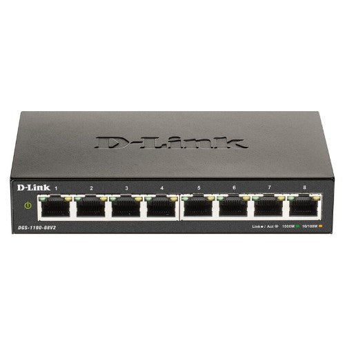 D-LINK 8-Port Smart Managed Switch