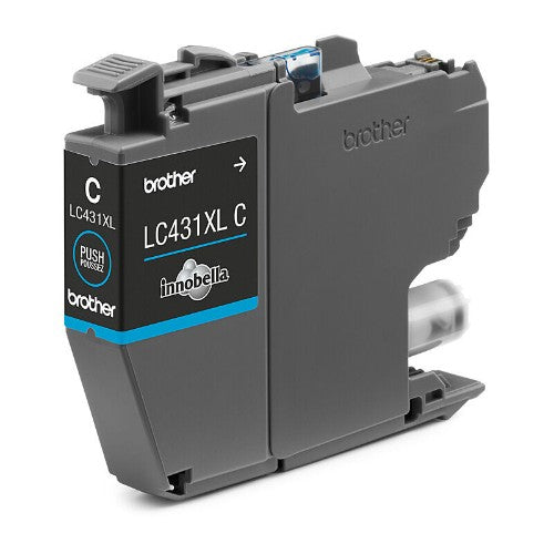 Brother LC431XLC XL CYAN INK ink cartridge 1 pc(s) Original Black