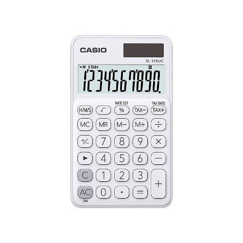 Casio SL-310UC-WE calculator Pocket Basic White