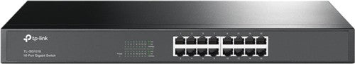 TP-Link TL-SG1016 network switch Unmanaged Gigabit Ethernet (10/100/1000) 1U Black