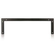 StarTech.com 2U Vertical Wall Mount Patch Panel Bracket - Steel Rack Mount Bracket w/Hardware for 19" Network, Server and Data Equipment - TAA