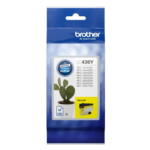 Brother LC436Y ink cartridge 1 pc(s) Original Yellow