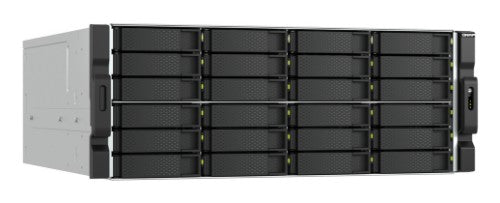 QNAP 24 BAY 4U RACKMOUNT AMD RYZEN 7700 5.3 GHZ 8 CORE 32GB RAM 2 x 2.5 GbE + 2 x 10GbE BA