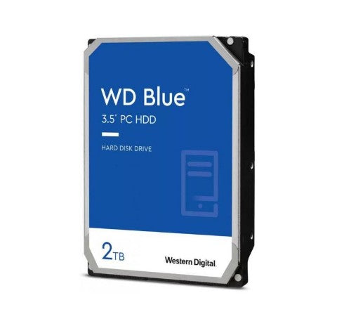 Western Digital Blue internal hard drive 2 TB 7200 RPM 256 MB 3.5" Serial ATA
