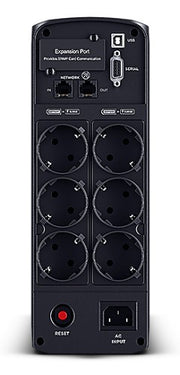 CyberPower CP1600EPFCLCD uninterruptible power supply (UPS) Line-Interactive 1.6 kVA 1000 W 6 AC outlet(s)