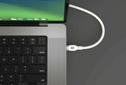 HYPER HyperJuice 240W Silicone USB-C to USB-C Cable (3ft/1m) - White