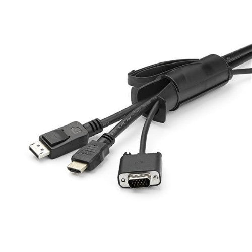 StarTech.com 1.5 m (4.9 ft.) Cable-Management Sleeve - Spiral - 45 mm (1.8 in.) Diameter