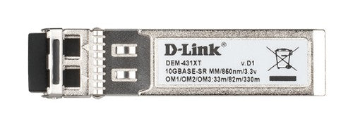 D-Link 10GBase-SR SFP+ Transceiver, 80/300m