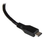 StarTech.com USB-C to Gigabit Network Adapter with Extra USB 3.0 Port - Black