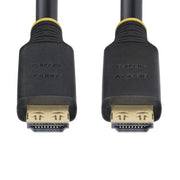 StarTech.com 35ft (10.6m) Active High Speed HDMI Cable with Gripping Connectors, 4K 60Hz/1440p 144Hz, HDR10/HDCP 2.2/ARC, 18Gbps, UHD HDMI Cord for TV/Monitor/Display, TPE Jacket
