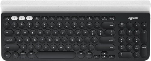 Logitech 920-008028 keyboard Universal RF Wireless + Bluetooth English White
