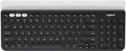 Logitech 920-008028 keyboard Universal RF Wireless + Bluetooth English White
