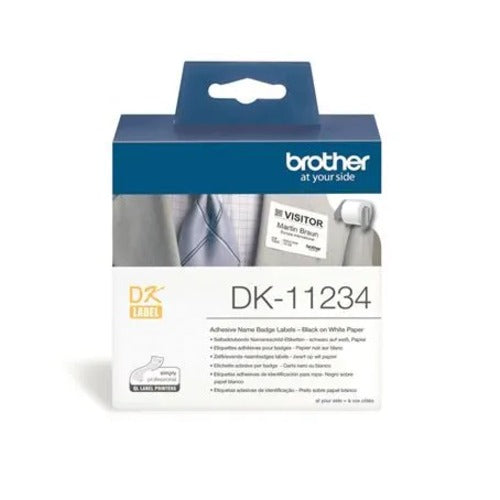 Brother DK-11234 printer label White Self-adhesive printer label