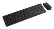 Lenovo 4X31S04810 keyboard Mouse included Office RF Wireless + Bluetooth US English Black