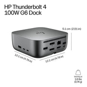 HP Thunderbolt 4 100W G6 Dock