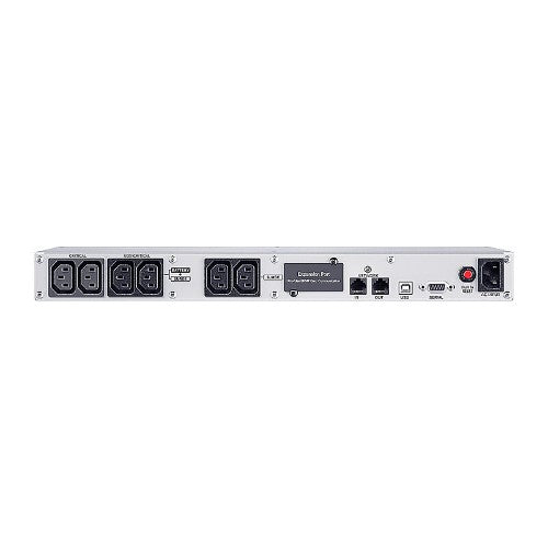 CyberPower CP700EIPFCRM1U uninterruptible power supply (UPS) Line-Interactive 0.7 kVA 420 W 6 AC outlet(s)