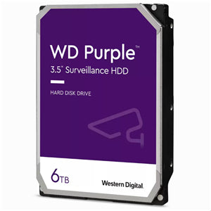 Western Digital Purple internal hard drive 6 TB 5400 RPM 256 MB 3.5" Serial ATA III