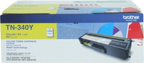 Brother TN-340Y toner cartridge 1 pc(s) Original Yellow