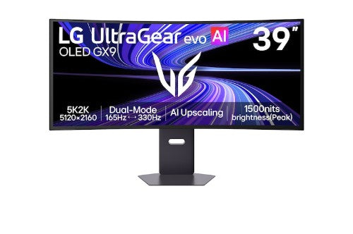 LG 39" UltraGear™ evo GX9, World's First 39" 5K2K OLED Gaming Monitor, Black