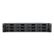 Synology RackStation RS4826XS+ NAS/storage server Rack (2U) Intel® Xeon® D-1739 16 GB DDR4 Black, Silver