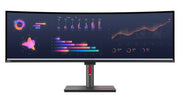 Lenovo ThinkVision P49w-30 LED display 124.5 cm (49") 5120 x 1440 pixels DQHD Black