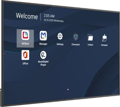 Viewsonic 75" 4K Commercial Display with ProAV Integration